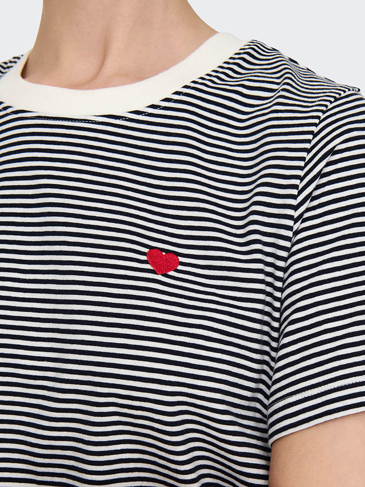 JDY Shirt in Schwarz/Weiß günstig kaufen