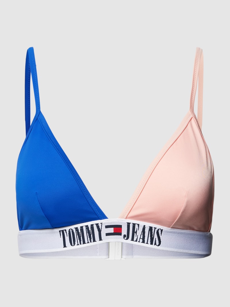 Bikini-Oberteil in Triangel-Form in hellrosa