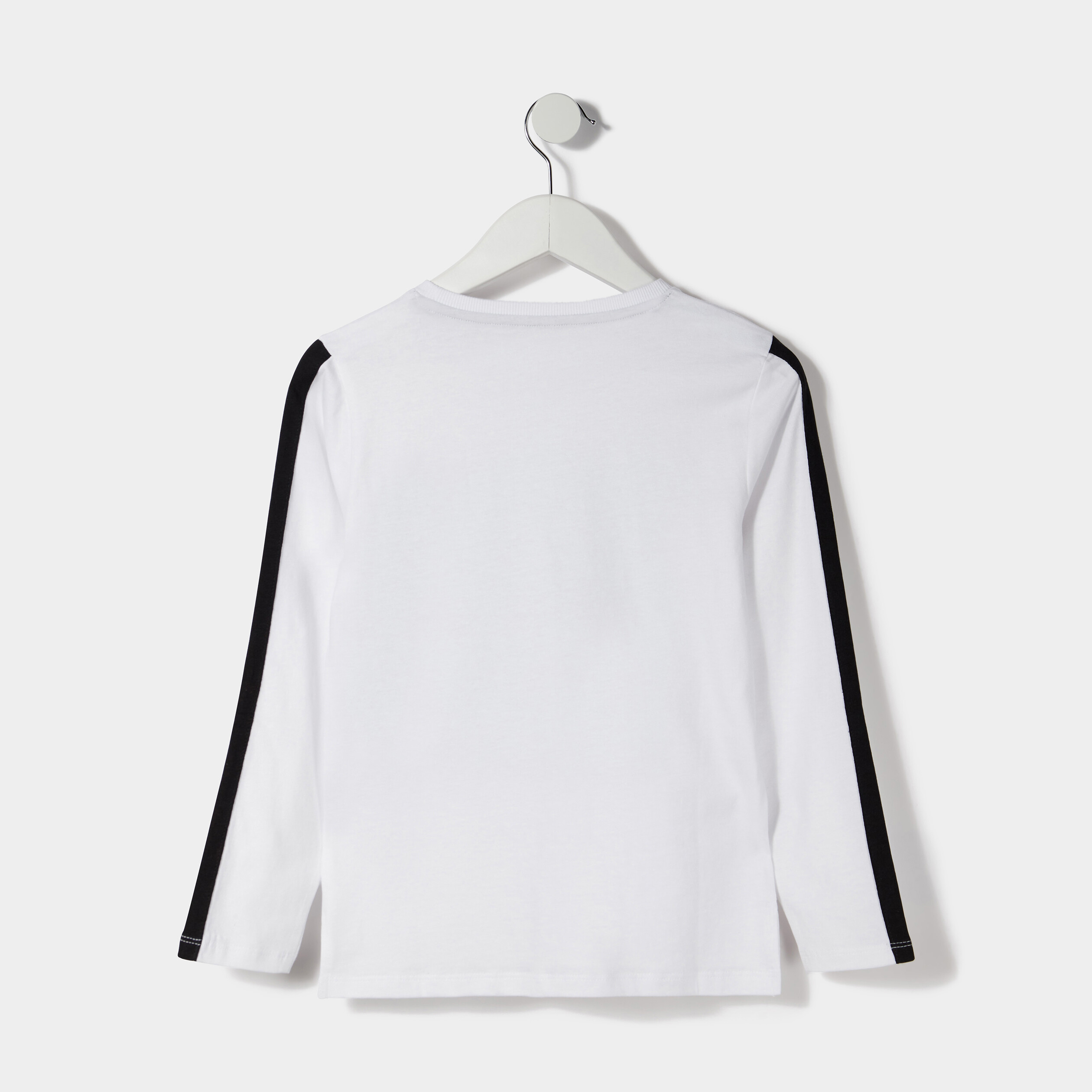 T-shirt manches longues Liberto blanc garçon | La Halle