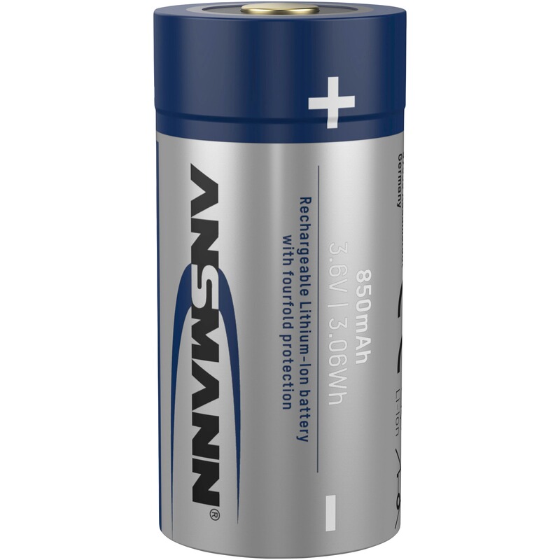 Ansmann Akku Li-Ion 16340 850 mAh micro USB