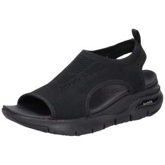 Skechers Arch Fit City Catch in schwarz
