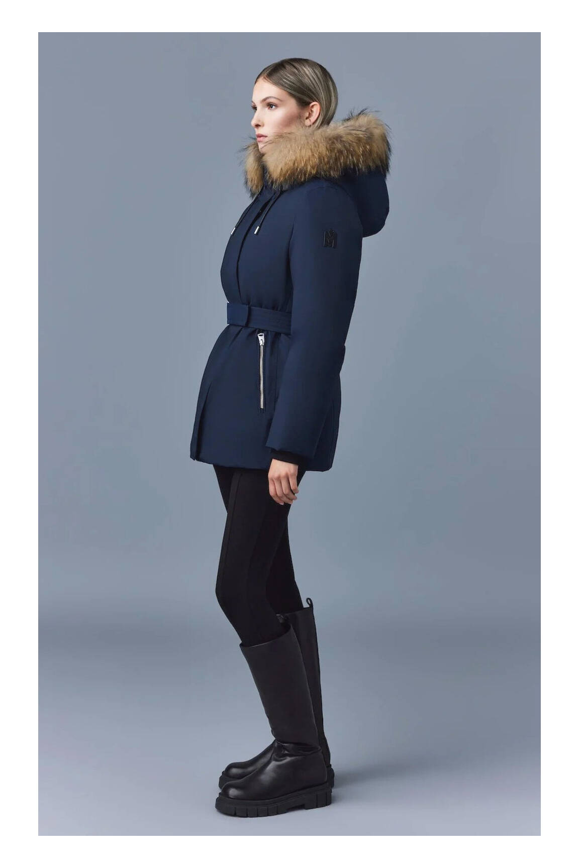 Mackage Parkas Femme couleur bleu
