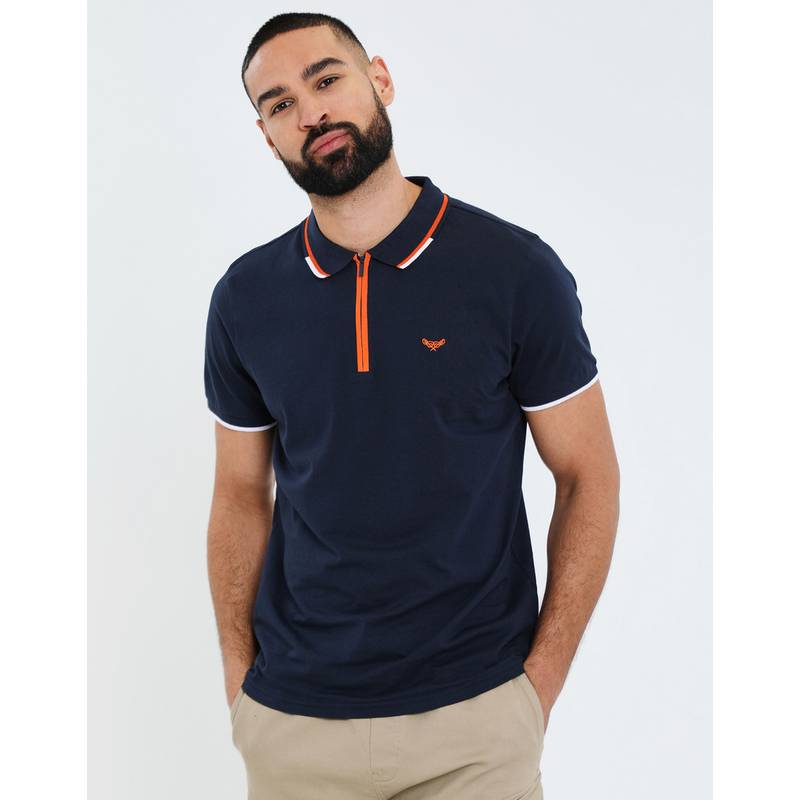 Threadbare THB Polo Cruz Poloshirt Herren
