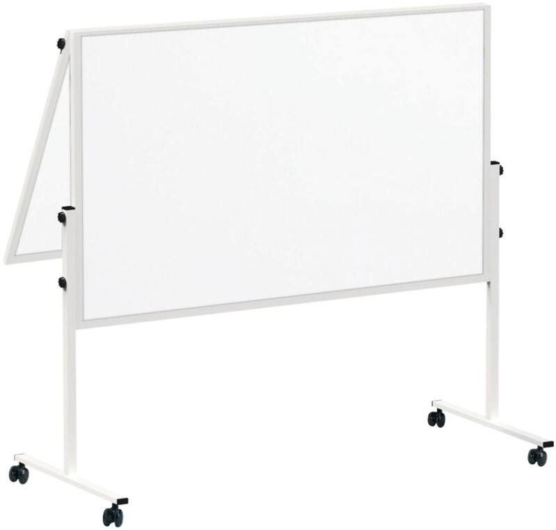 Maul MAULsolid Moderationstafel Nicht magnetisch Freistehend 129 (B) x 193,5 (H) cm Aluminium Grau