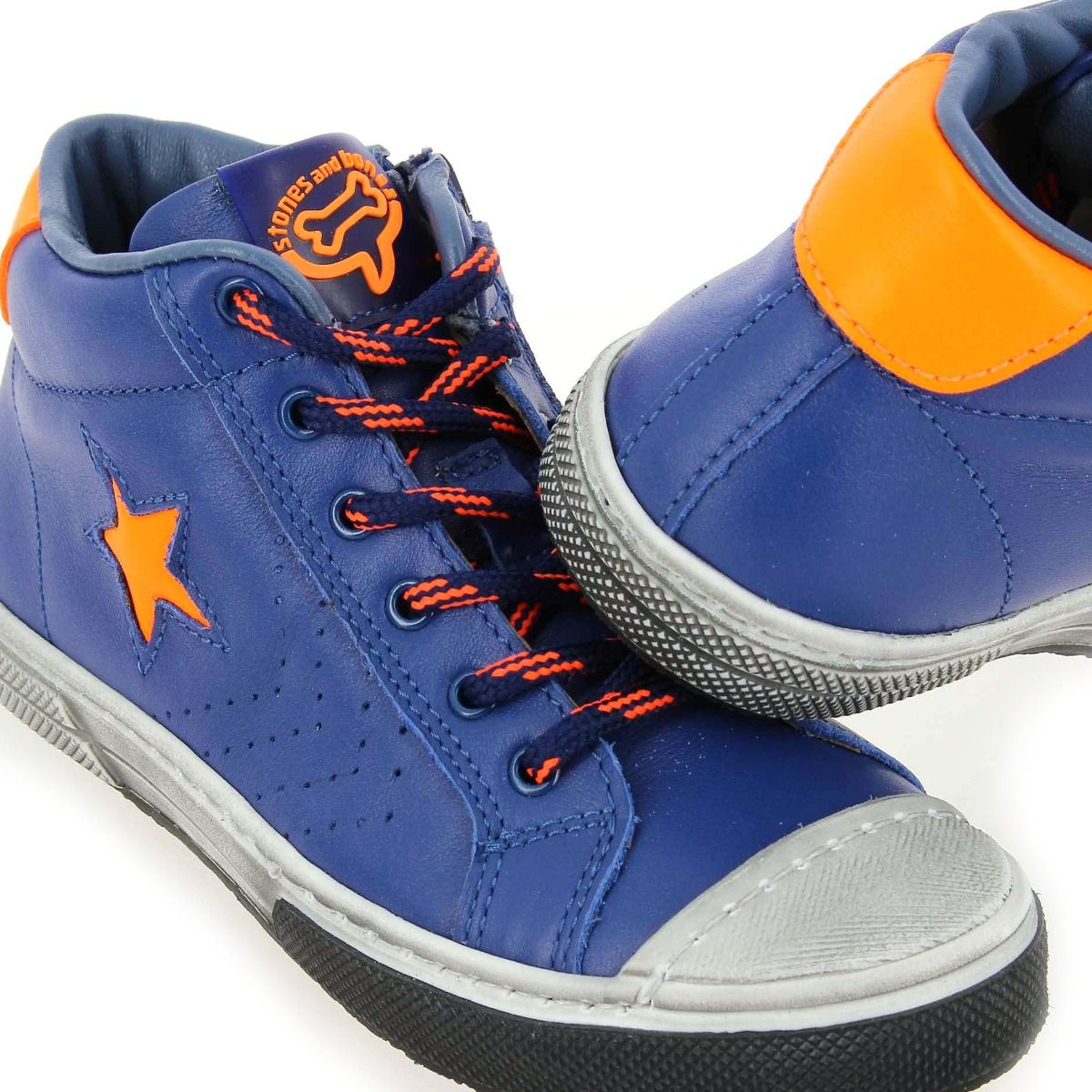 Stones and Bones  ROBBI CALF - Marine Orange
