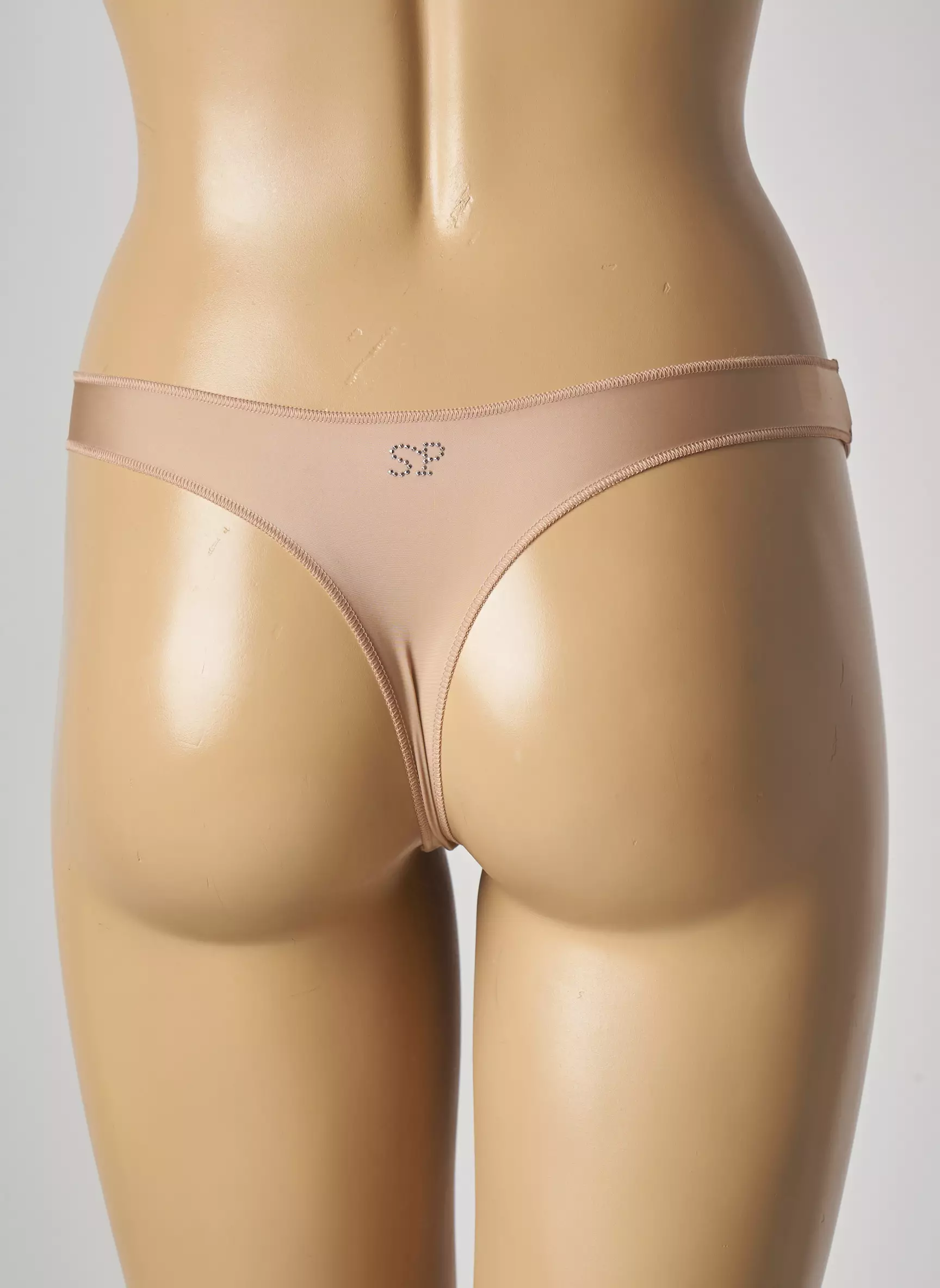 Simone Perele Tanga Femme couleur beige
