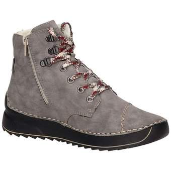 Rieker Schnürstiefelette in grau