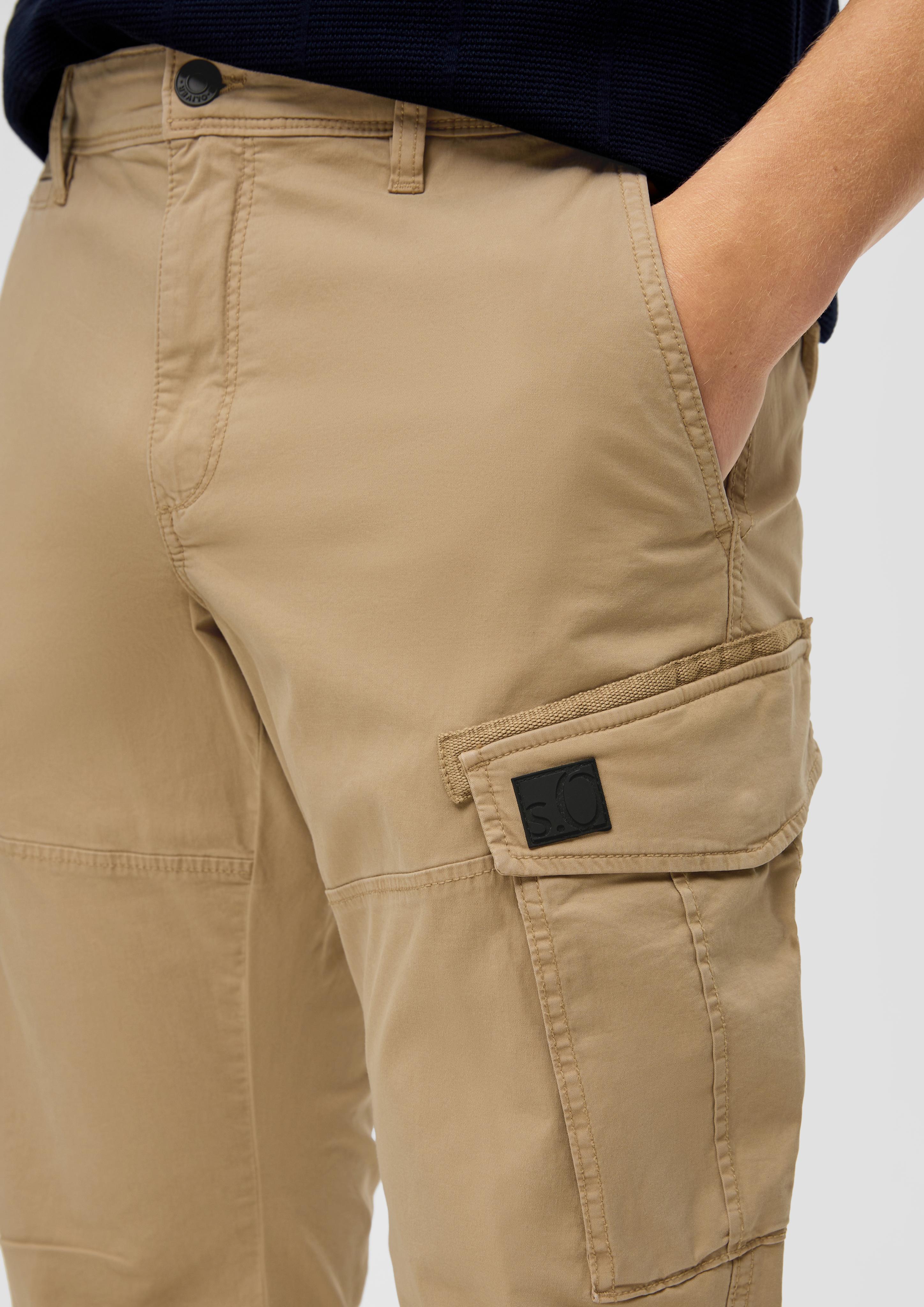 Regular: Cargohose aus Baumwollstretch  2149552-8410