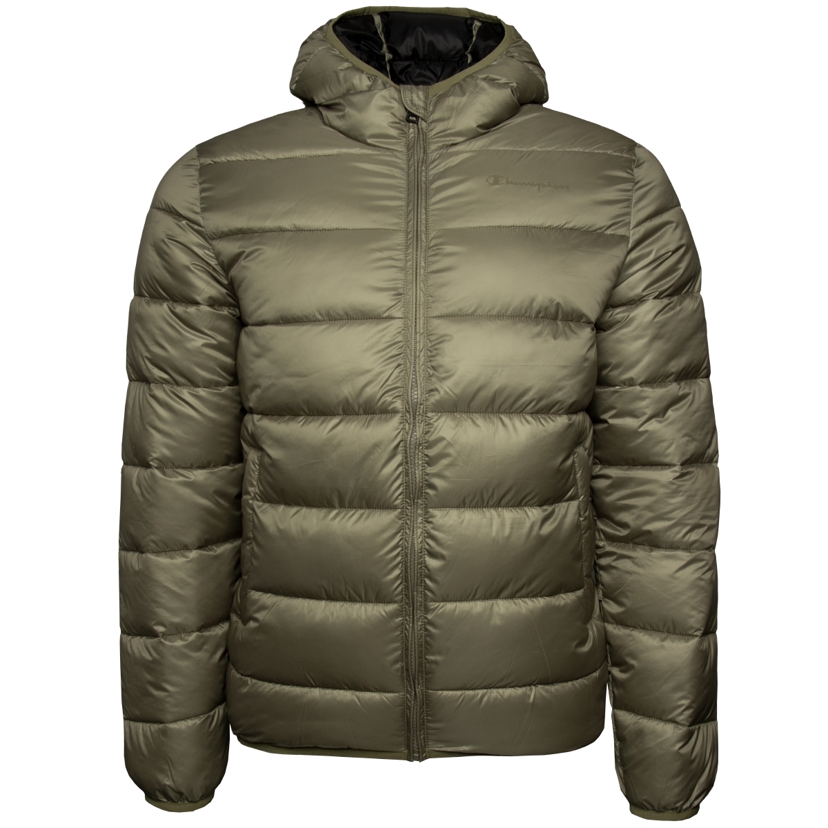 Champion Hooded Jacket Winterjacke beige