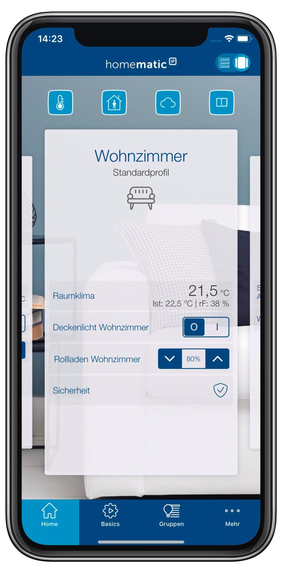Homematic IP Heizkörperthermostat Heizkörperthermostat – kompakt (V2)