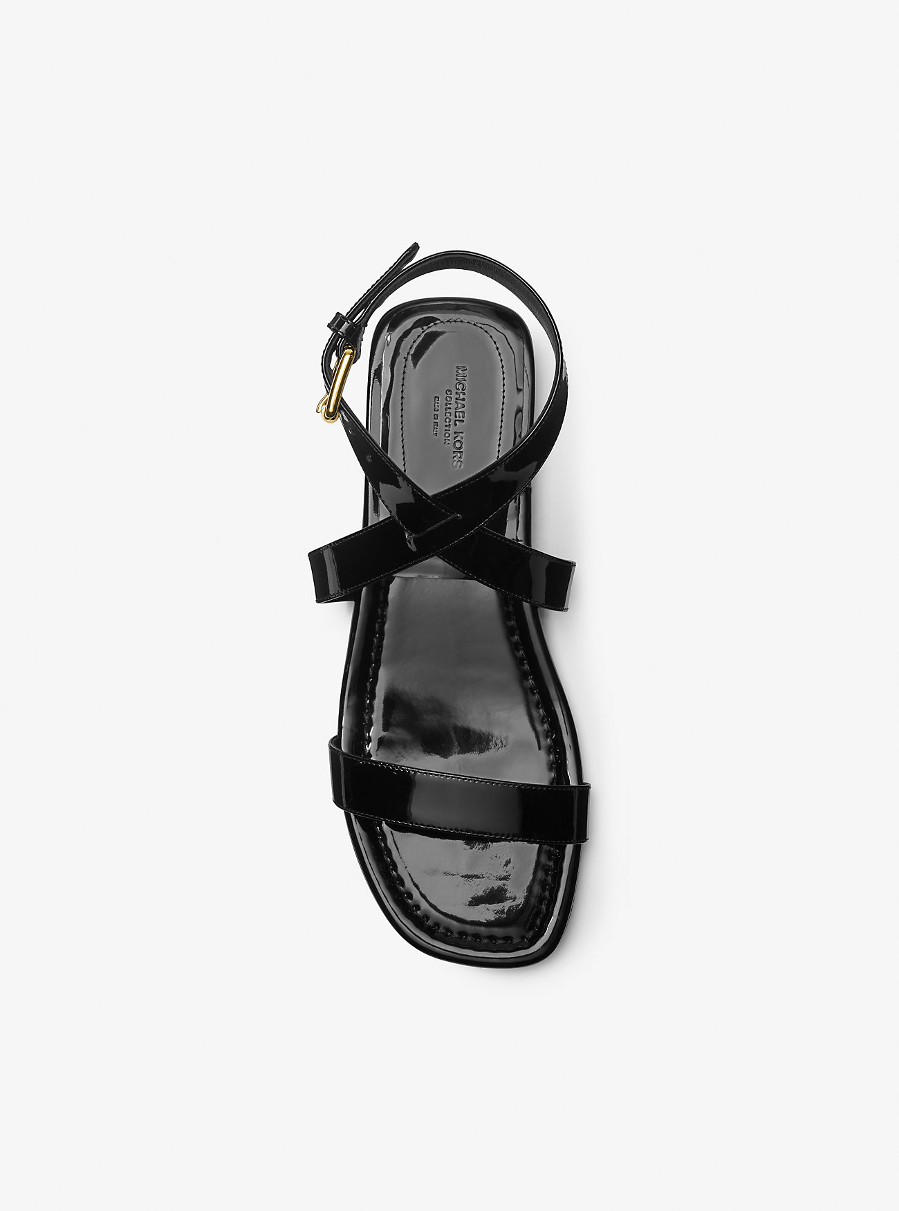 Sandali Bridgette in pelle verniciata - NERI