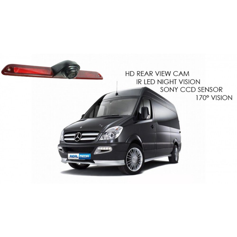 TAFFIO Für Mercedes Sprinter VW Crafter Bremsleuchte Rückfahrkamera+7