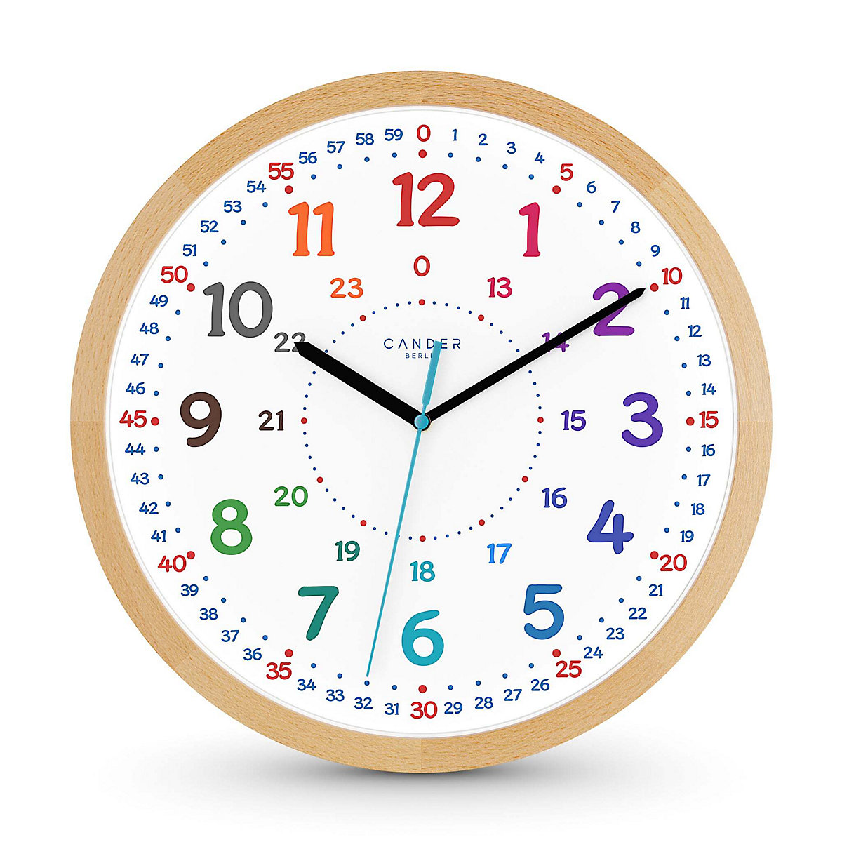 Lautlose Wanduhr
