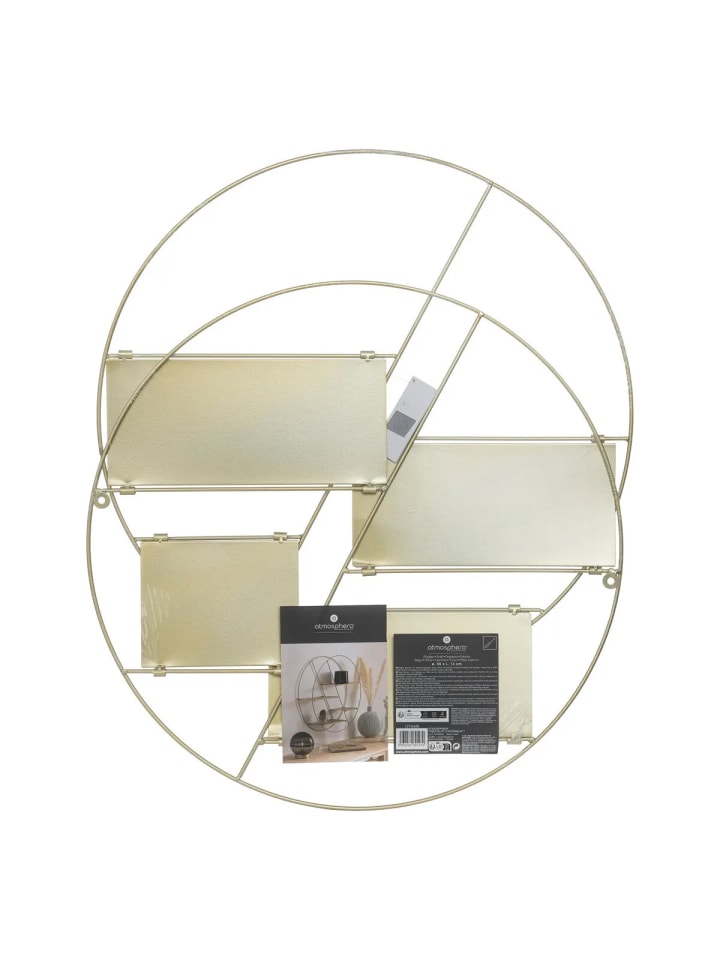 Atmosphera Créateur d'intérieur Wandregal in gold günstig kaufen onesize