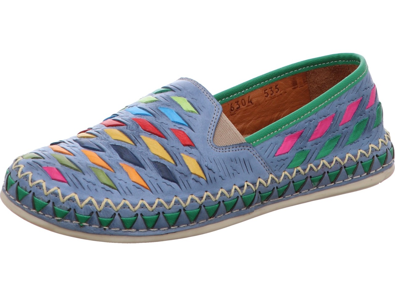 GEMINI Sportliche Slipper blau