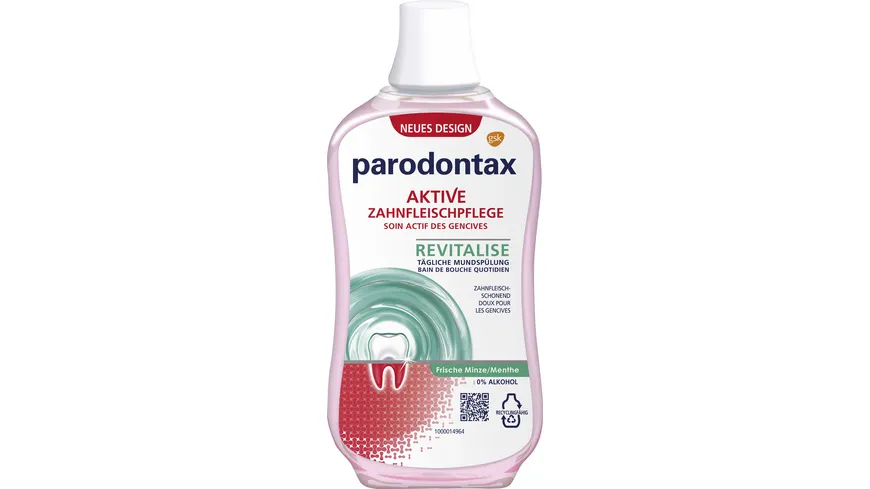 Parodontax Tägliche Zahnfleischpflege Mundspülung Revitalise 300 ml
