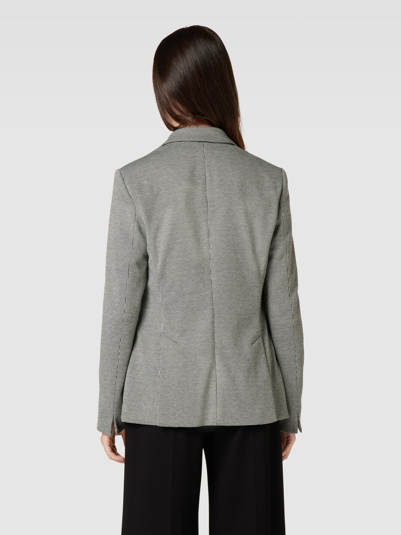 Blazer mit Pattentaschen in anthrazit