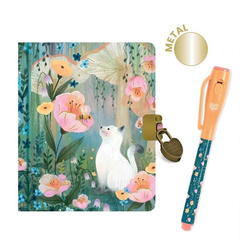 Petit carnet secret Kendra Feutre magique Djeco