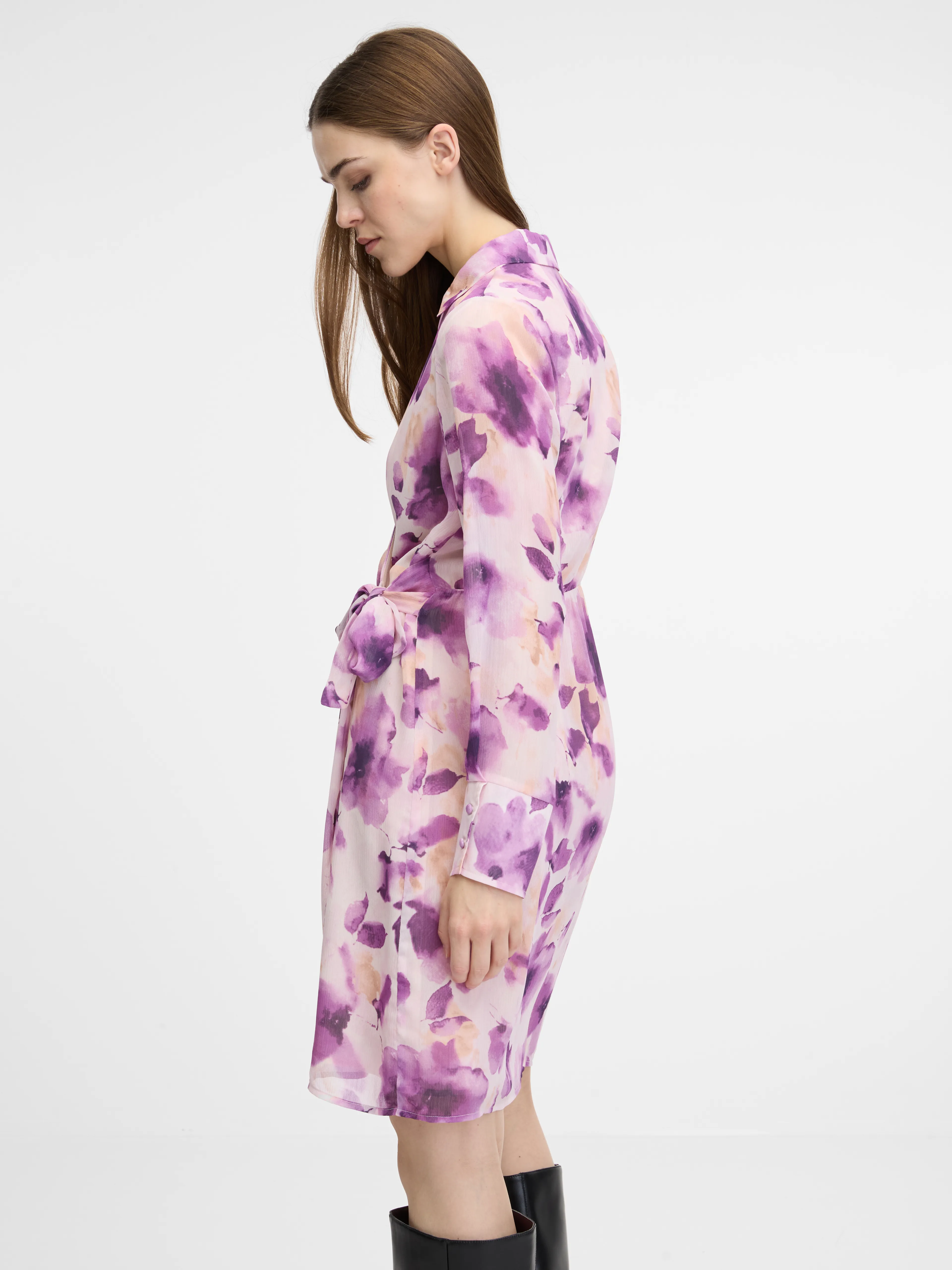 Rosa knielanges Damenkleid ORSAY