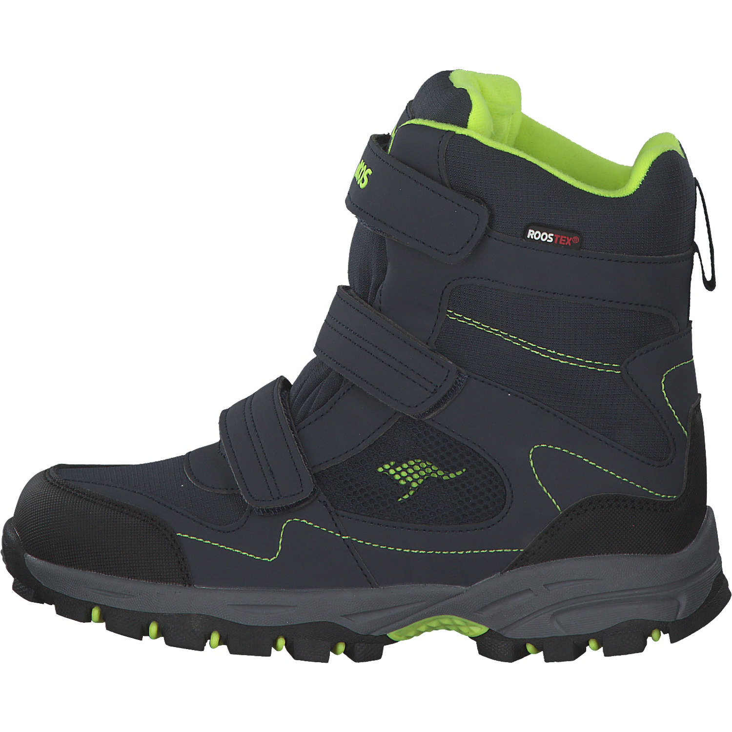 KangaROOS K-Robi KTX 18668, Winterschuhe (Kinder), Kinder, Navy Lime