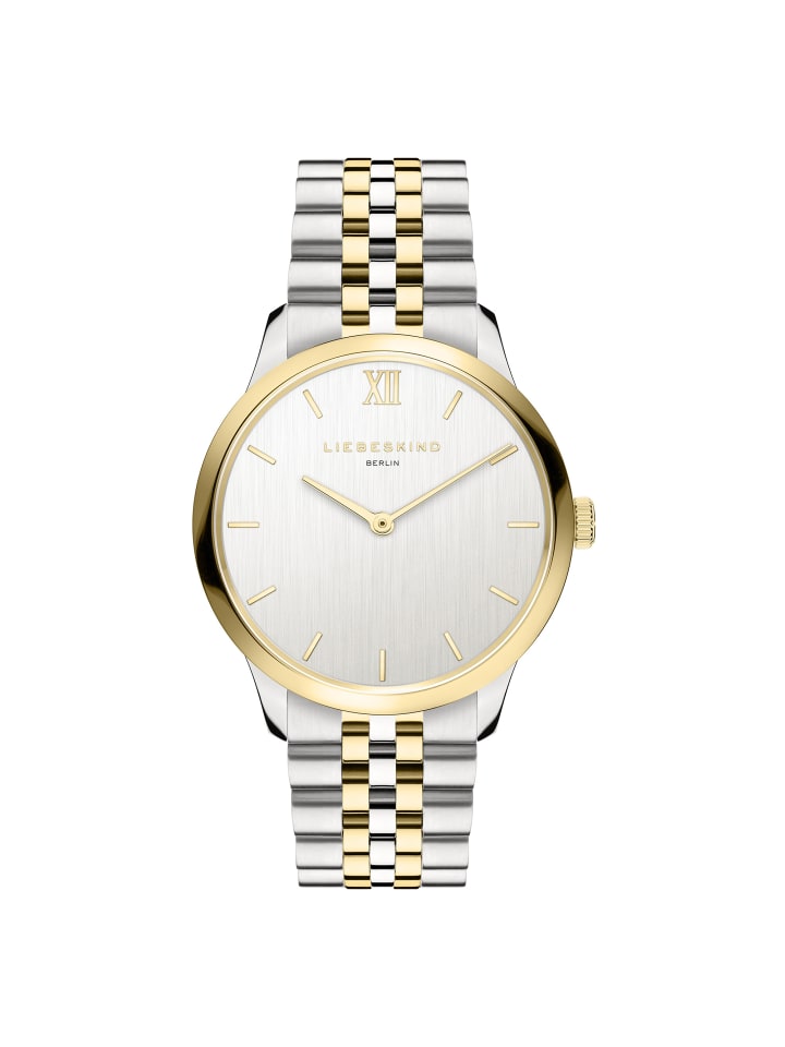 LIEBESKIND BERLIN Armbanduhr in bicolor silber/gold günstig kaufen onesize