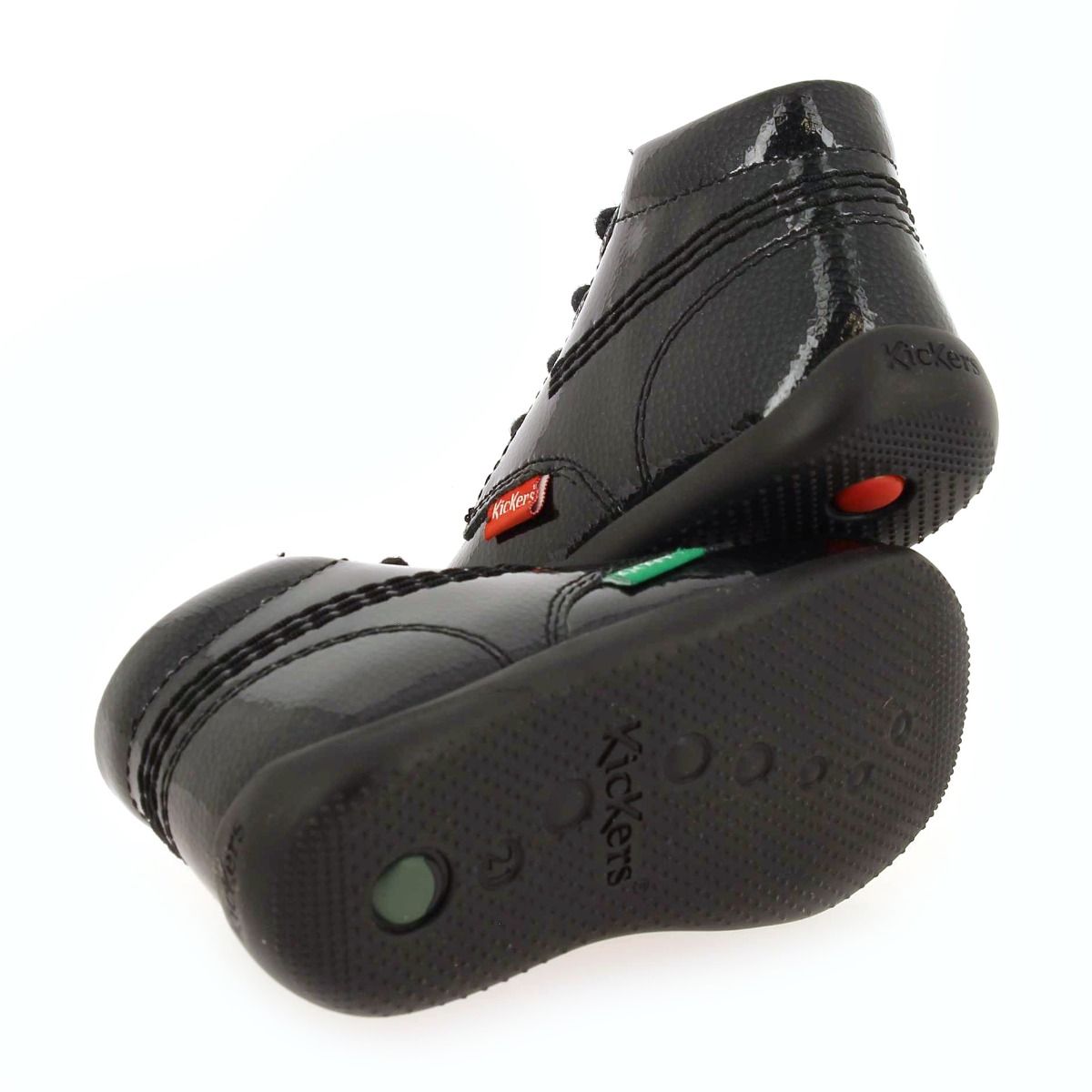 Kickers  BILLISTA H16 - Vernis Noir