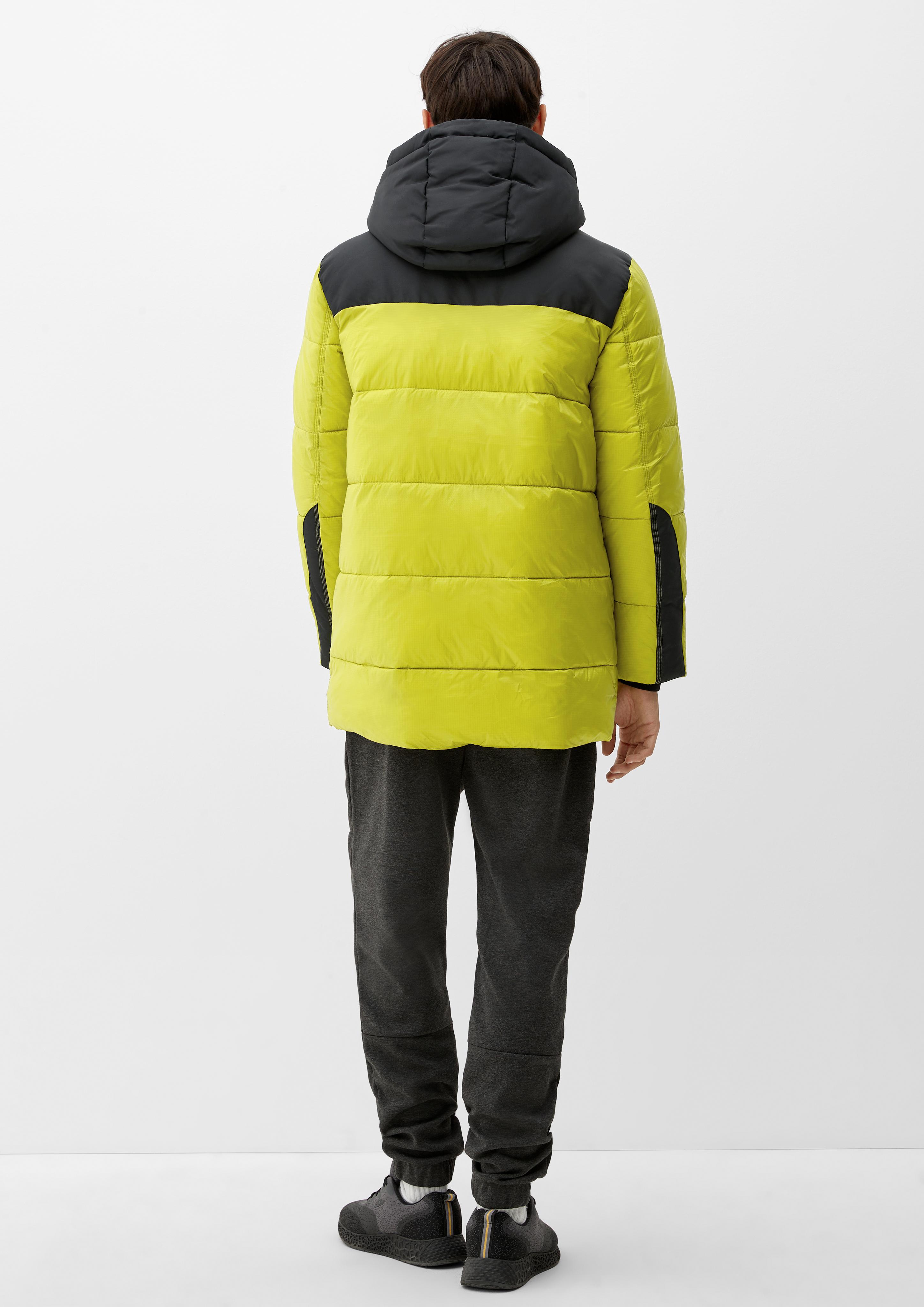Lang geschnittene Puffer-Jacke  2115925-7167