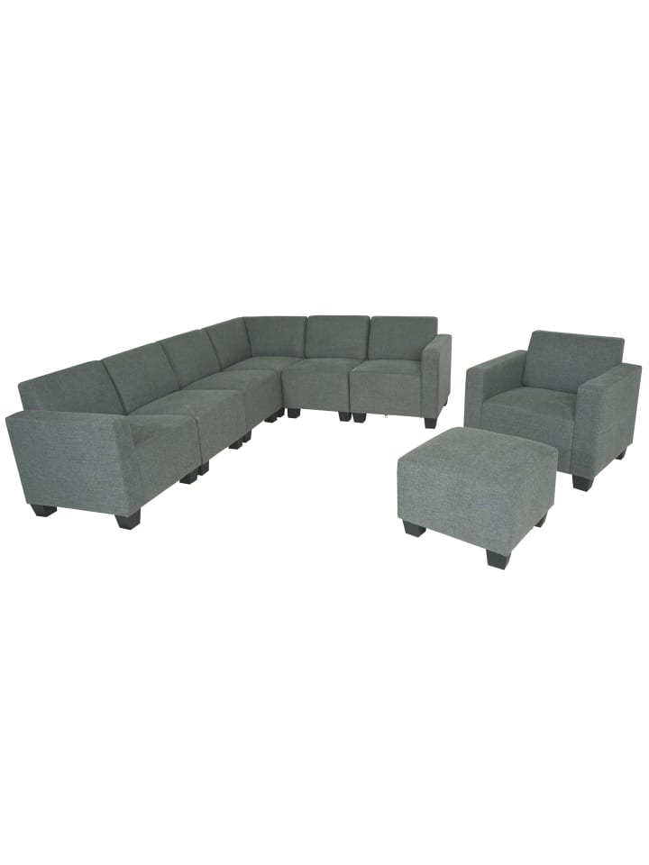 MCW Modular Sofa-System 6-2 Moncalieri, Grau günstig kaufen onesize