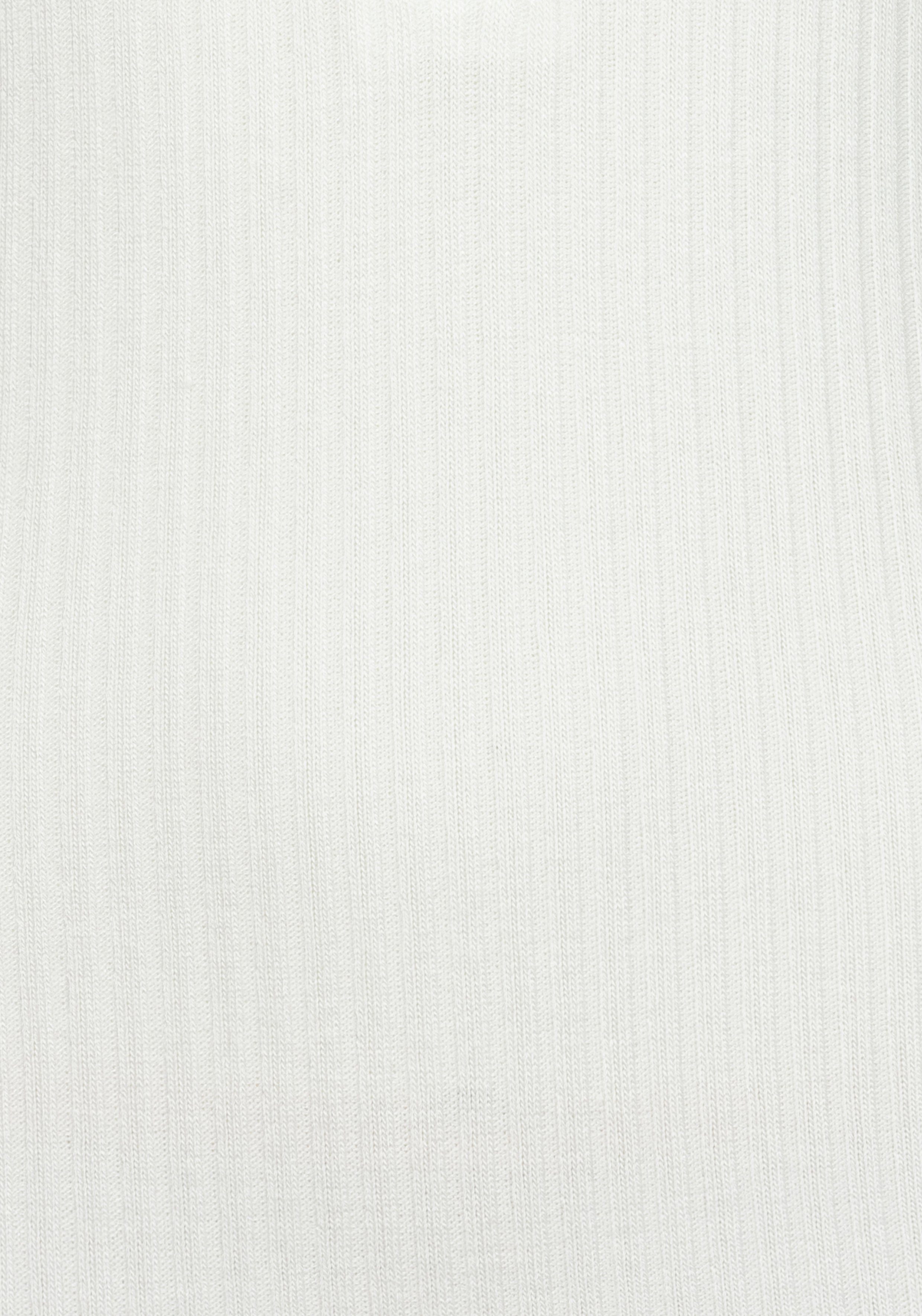 LASCANA Langarmshirt aus modischer Rippware