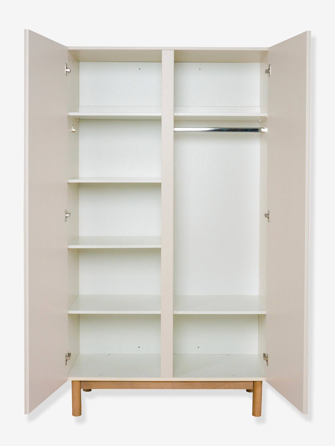 Quax Kinderzimmer Kleiderschrank 2-Türen Mood MDF/Buche QUAX - tonfarbig