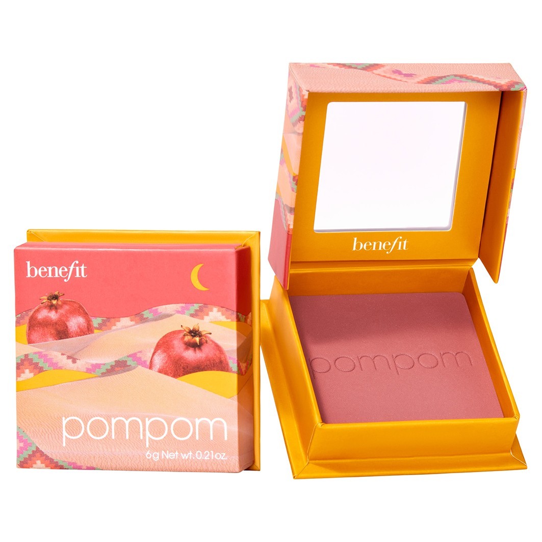 PomPom Granatapfel-rosefarbenes