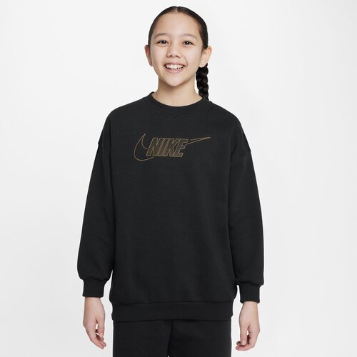 KINDER SWEATSHIRT G NSW CLUB FLC BF CREW LS SHNE