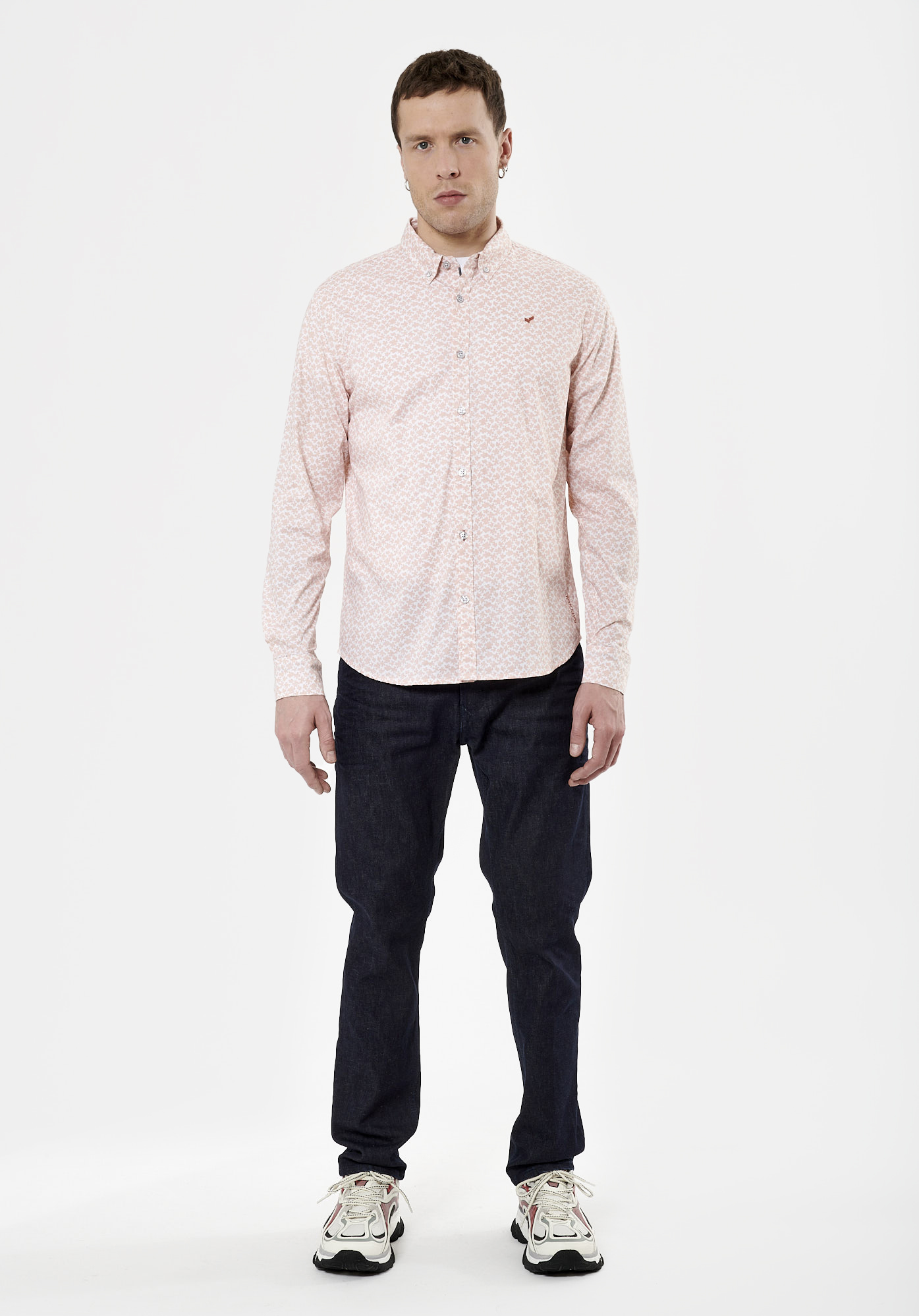 MALTE  Chemise orange Homme