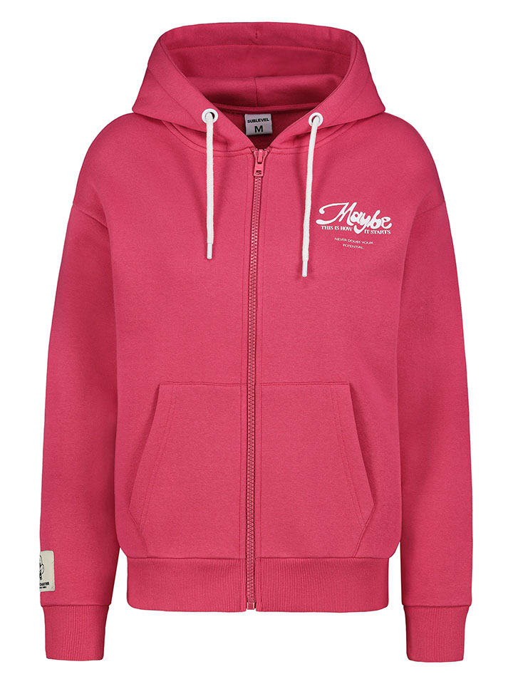 Sublevel Sweatjacke in Pink günstig kaufen