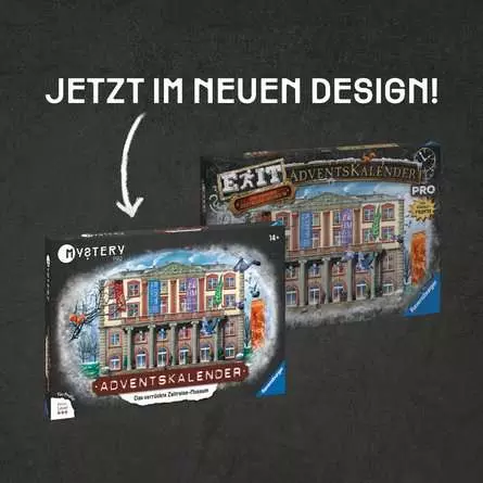 Mystery Adventskalender PRO - Das verrückte Zeitreisemuseum - Kinderspiel ab 14 Jahren