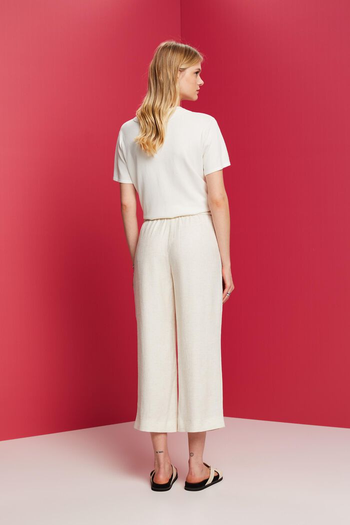 Culotte mit Crinkle-Effekt