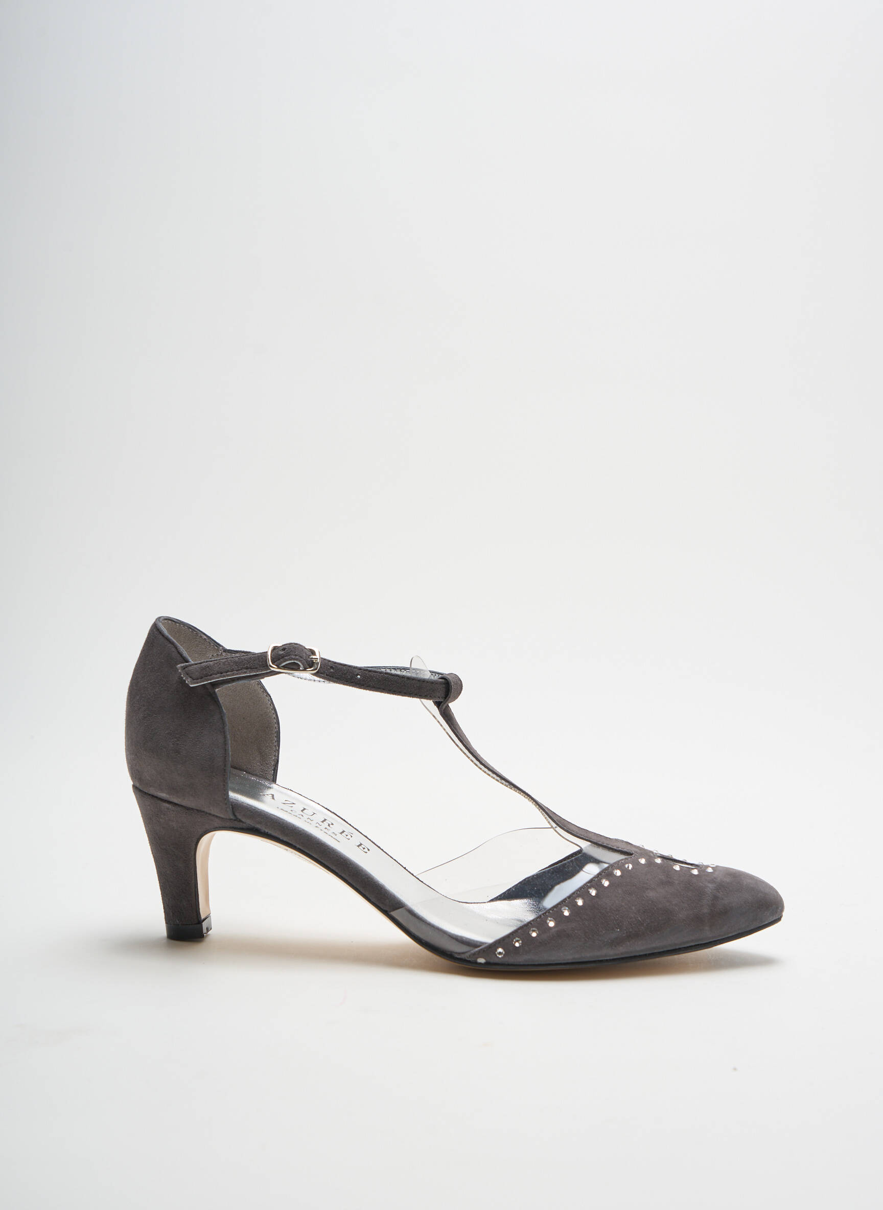 Azuree Sandales Nu Pieds Femme couleur gris