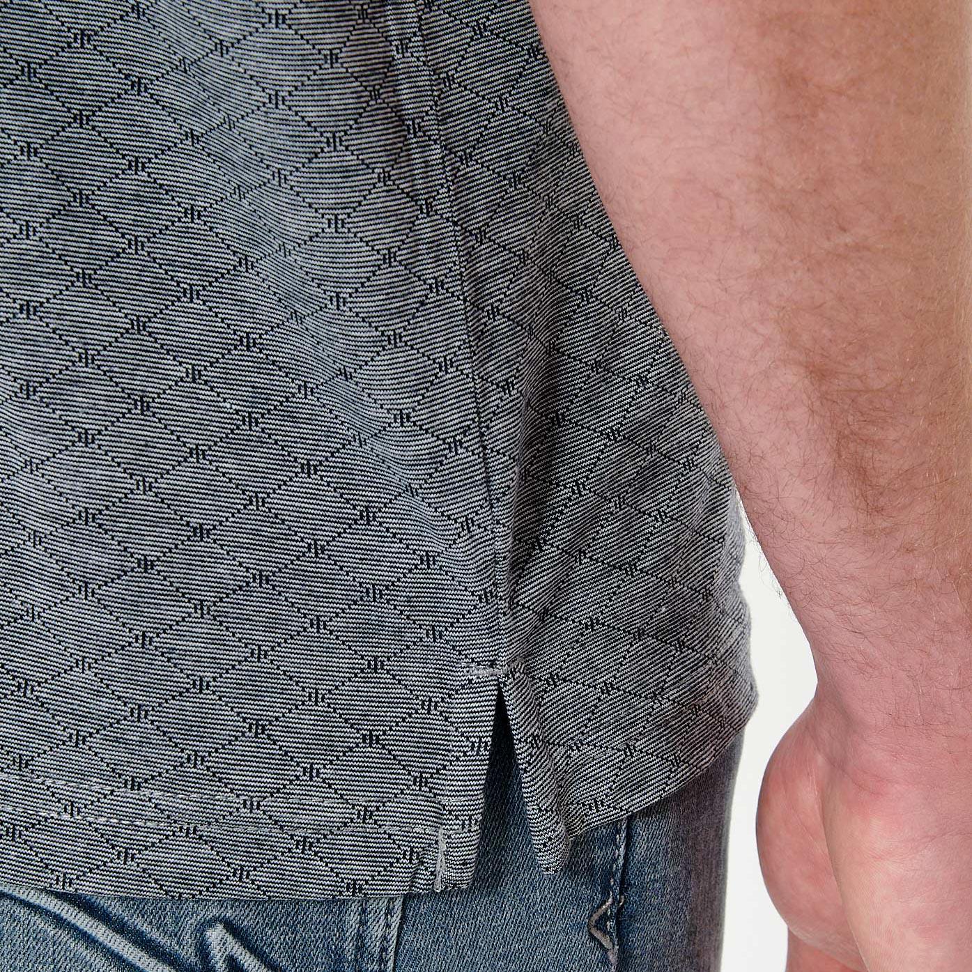 CABAL  Polo bleu marine homme