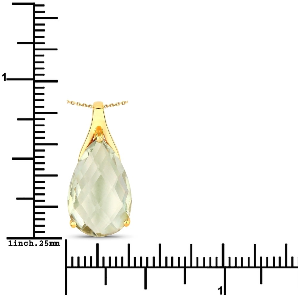 Rafaela Donata Chaîne Argent sterling Améthyste en Or jaune Bijoux