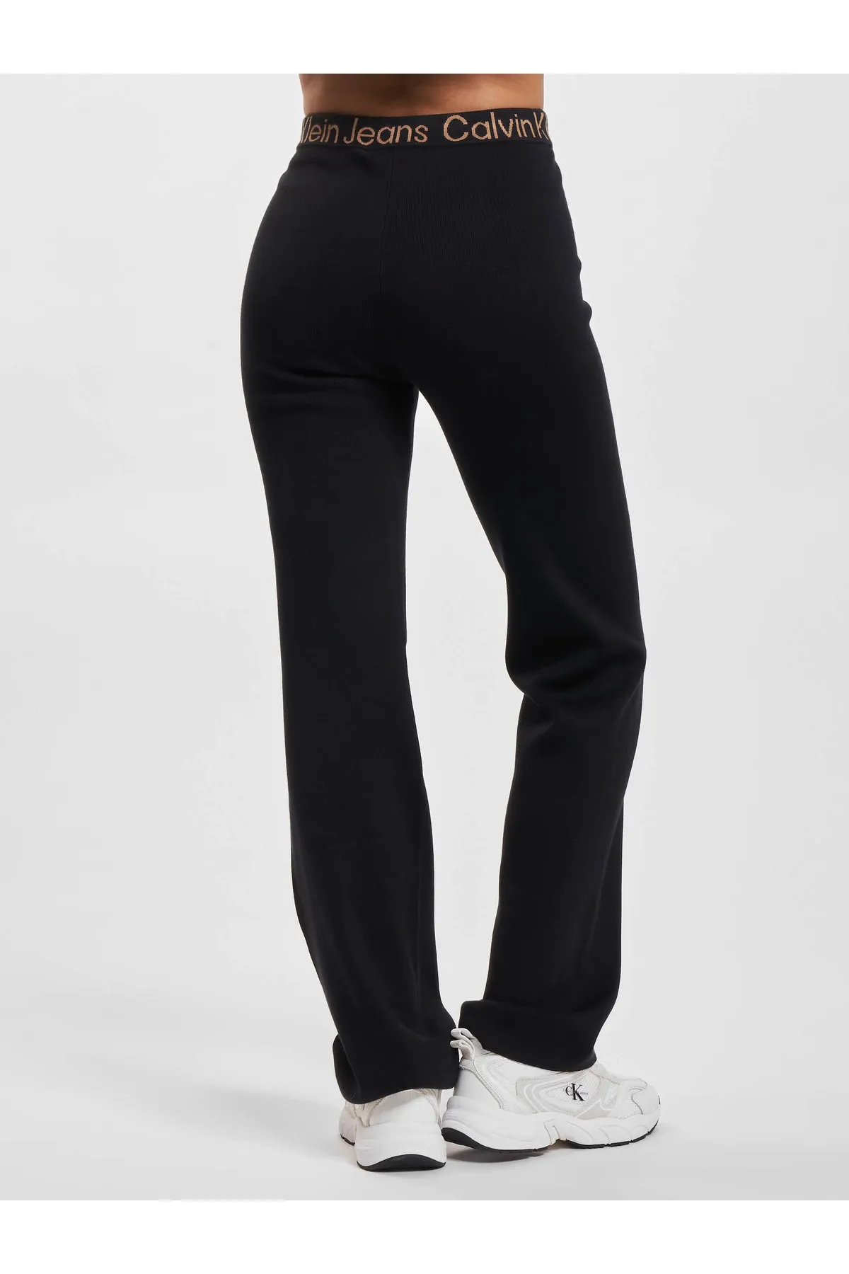 Calvin Klein  Damen Calvin Klein Jeans Logo Intarsia Gestrickte Jogginghose