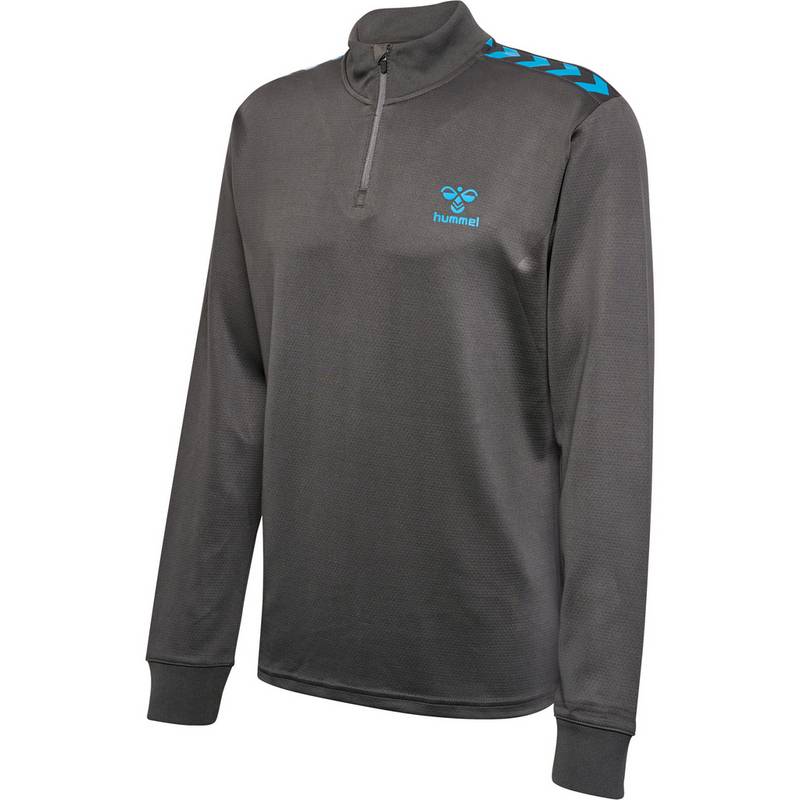 hummel hmlSTALTIC POLY HALF ZIP L/S Sweatshirt Herren
