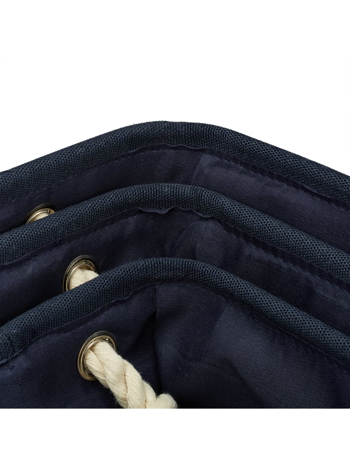 relaxdays 3tlg. Aufbewahrungskörbe Set in Blau/ Weiß günstig kaufen onesize