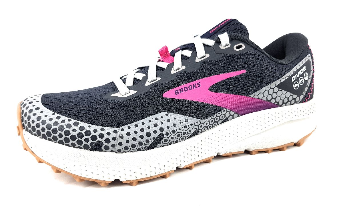 Brooks 1203681B/009 Grau 009 ebony/ grey/pink