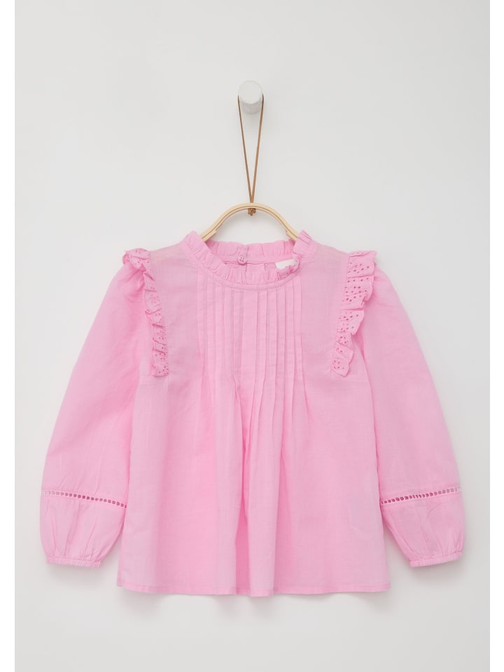 s.Oliver Bluse langarm in Pink günstig kaufen