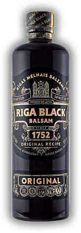 Riga Black Balsam Kräuter-Halbbitter Classic Riga Black Balsam Kräuter-Halbbitter Classic Echt lettische Spezialität in der charakteristischen Original-Tonflasche. 0,5	 Liter - Vol 45%