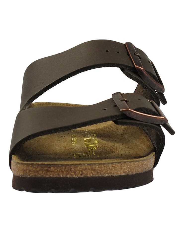 Birkenstock Leder-Pantoletten 