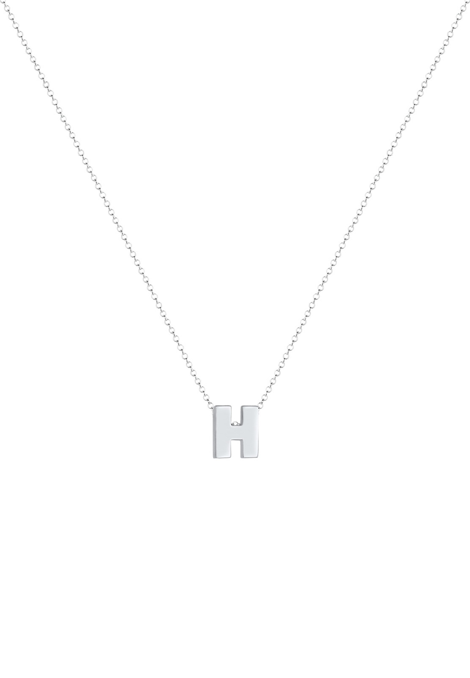 Ciondolo da donna Elli con iniziale H - Argento (925/1000)