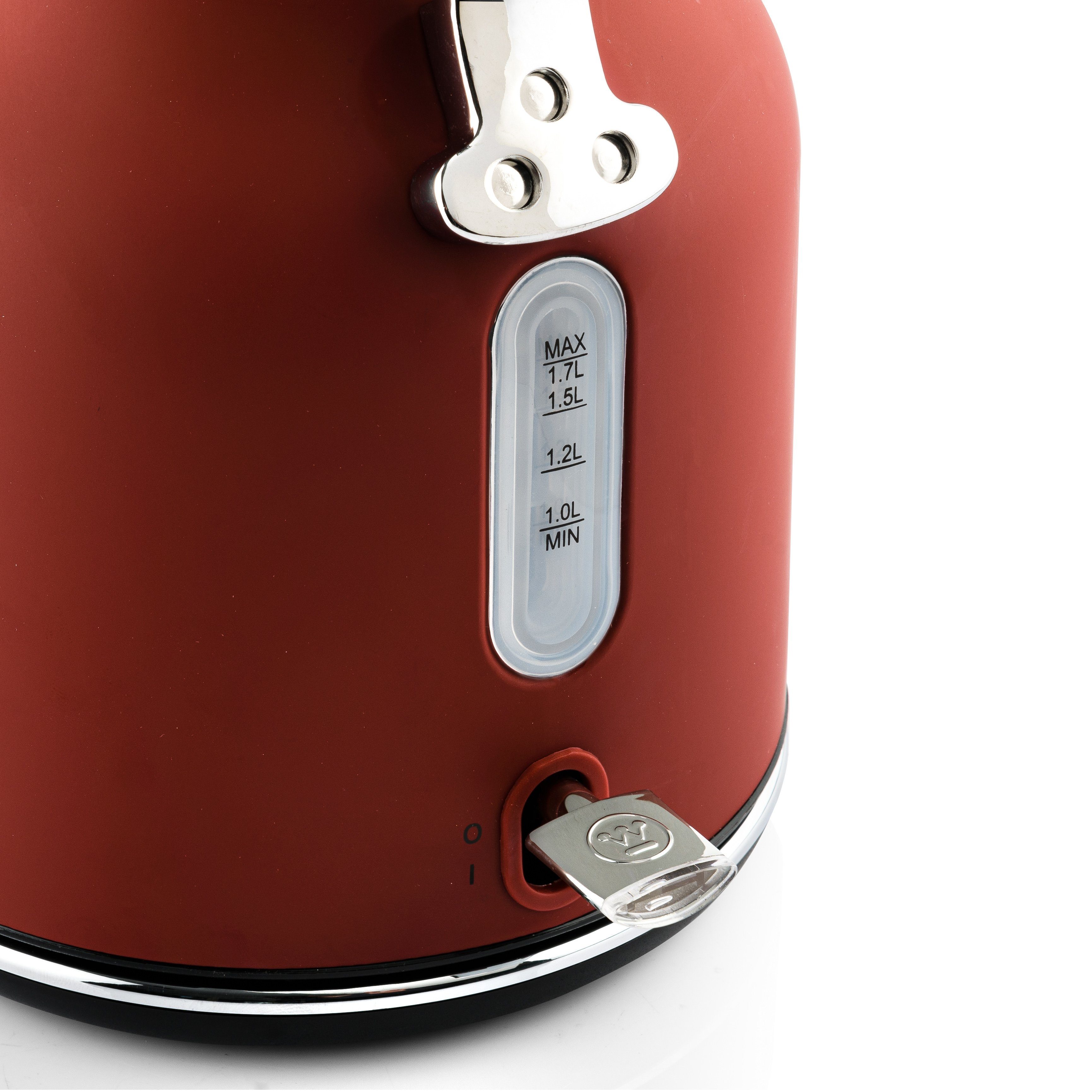 Westinghouse Toaster Retro Früstücksset, 4 kurze Schlitze, für 4 Scheiben, 1750 W, Wasserkocher 1,7 L Volumen & Stabmixer, 2 Klingen