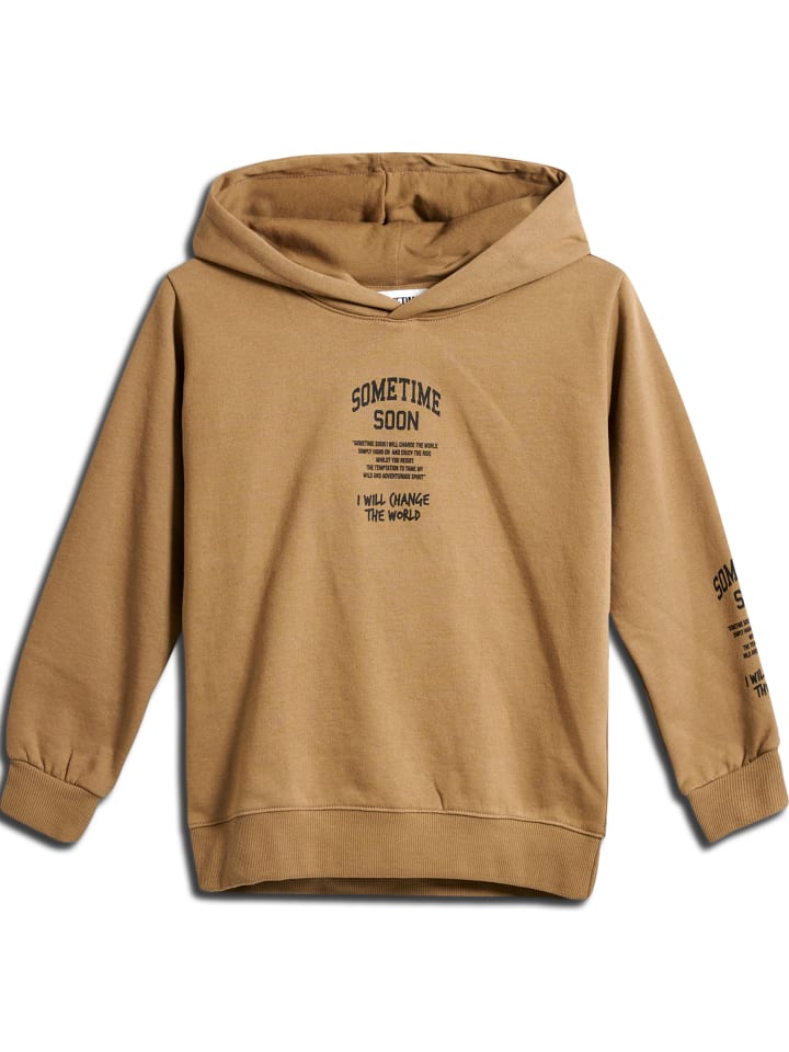 Sometime Soon Sometime Soon Kapuzenpullover Stmdimas Hoodie Kinder in SEPIA TINT günstig kaufen