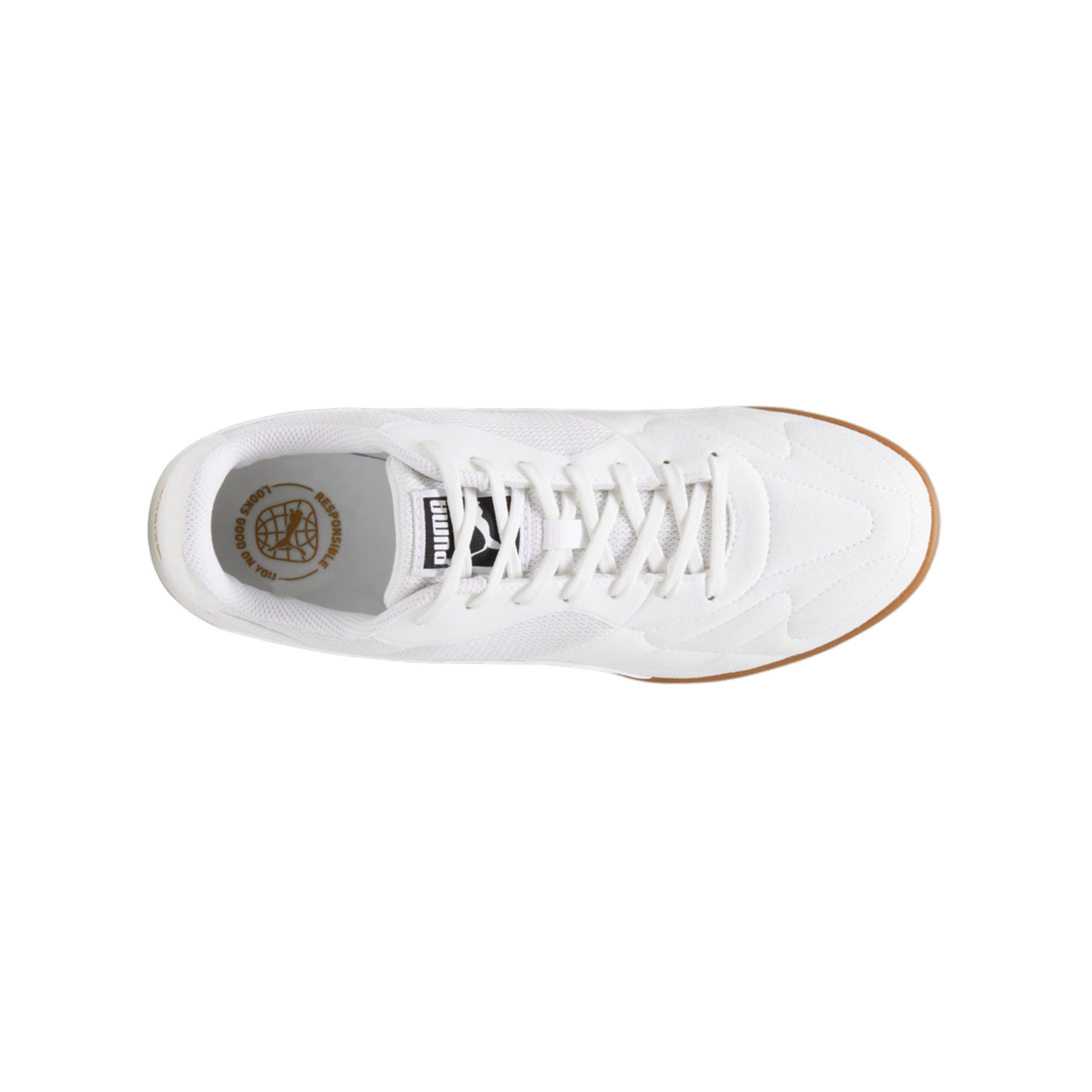 PUMA KING Top IT Halle Weiss Gold F02